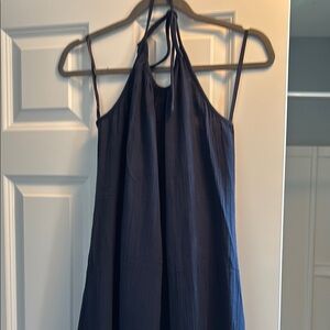 LOFT Navy Maxi Dress